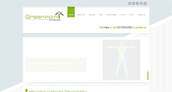Desktop Screenshot of greenpointthermography.com